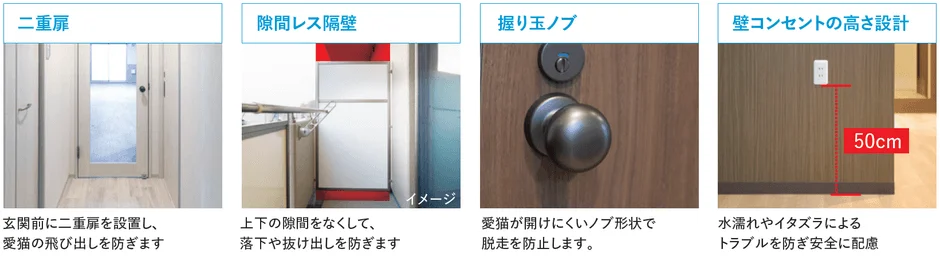 猫の安全対策