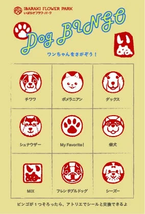 DOG BINGOのゲームカード