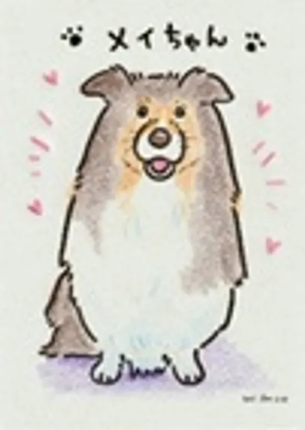 犬の似顔絵のイメージ