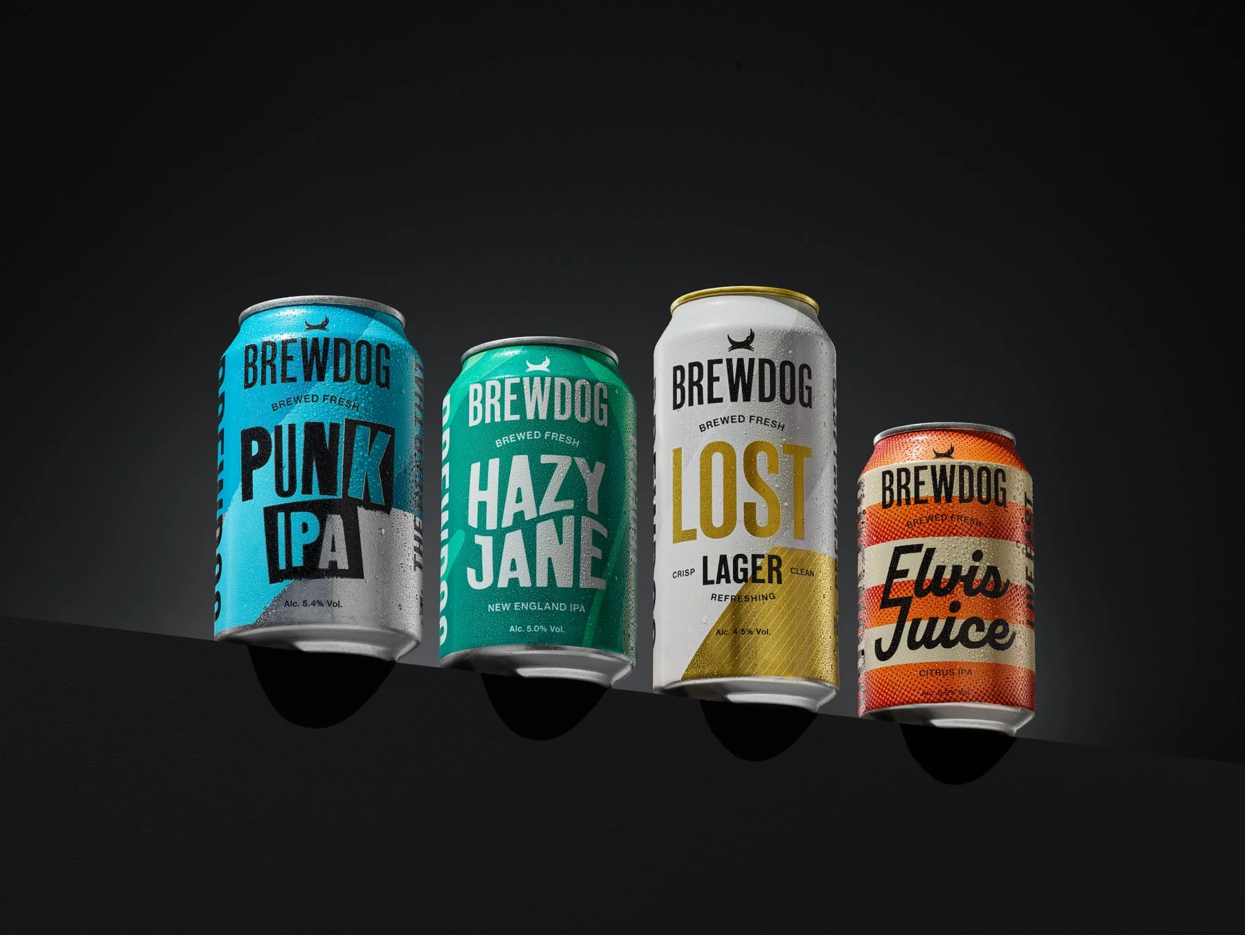 BREWDOGのビールラインナップ