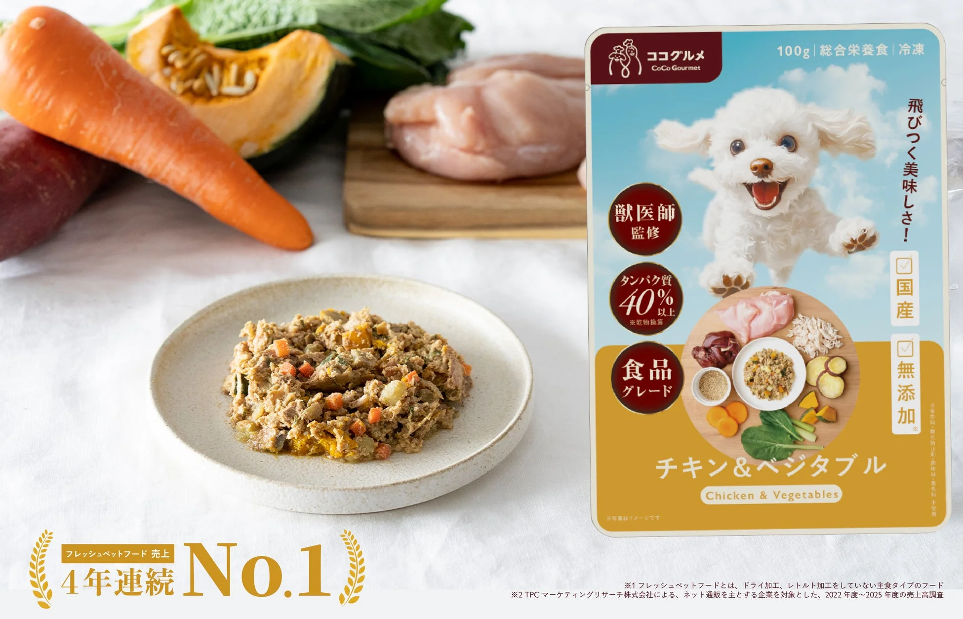 ココグルメ チキン＆ベジタブル