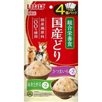 いなば 国産どり 総合栄養食 さつまいも 緑黄色野菜