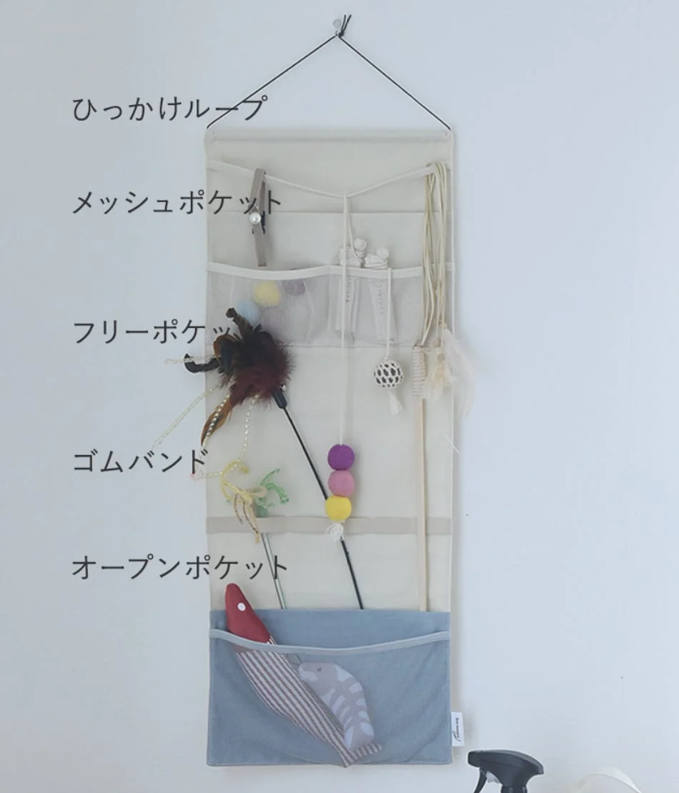ウォールポケットの全体像とポケットの種類
