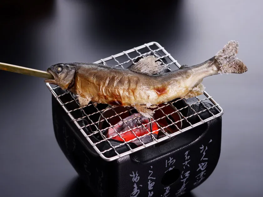 鮎の塩焼き