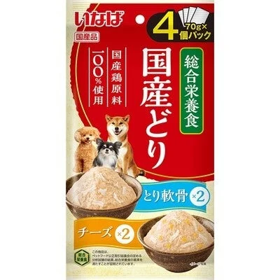 いなば 国産どり 総合栄養食 とり軟骨 チーズ