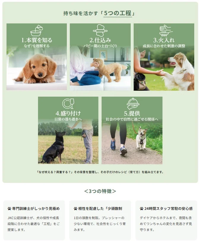 「その子らしさ」を大切にしたドッグトレーニング