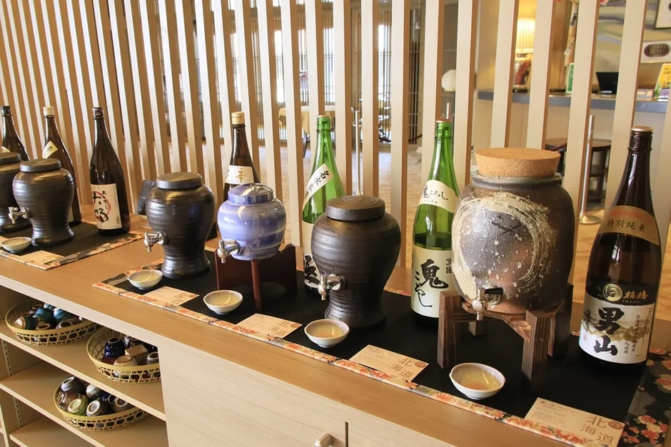 日本酒試飲コーナー