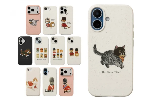 【かわいすぎる！】Jubileeから英国モチーフの犬＆猫エコスマホケースが登場！MagSafe対応で環境にも優しいって最高じゃん！