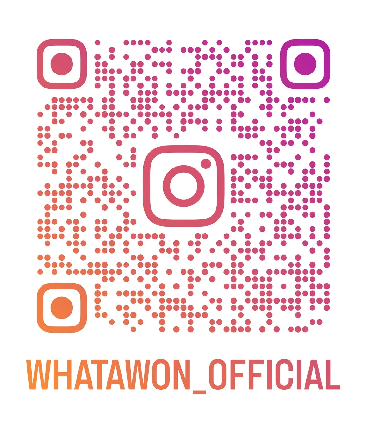 InstagramアカウントへのQRコード
