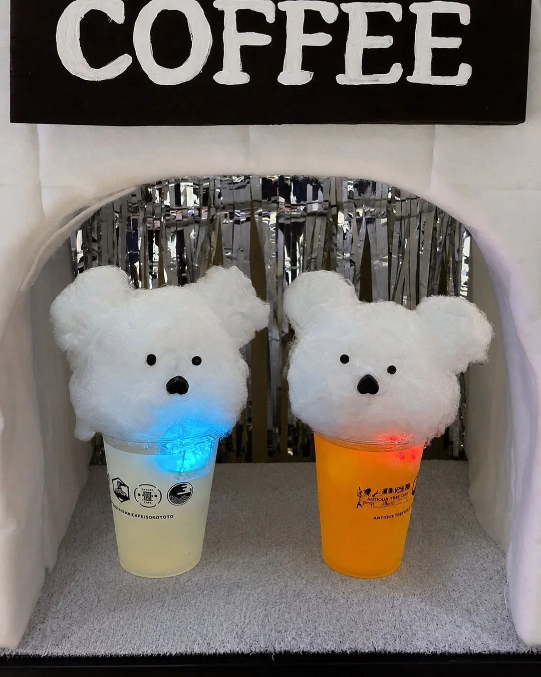 綿菓子クマドリンク