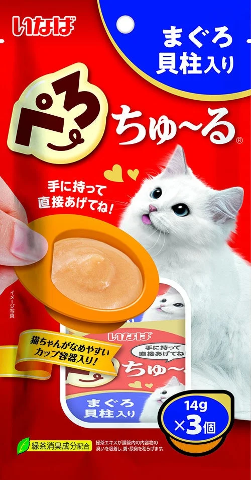 ぺろちゅ～る まぐろ 貝柱入り