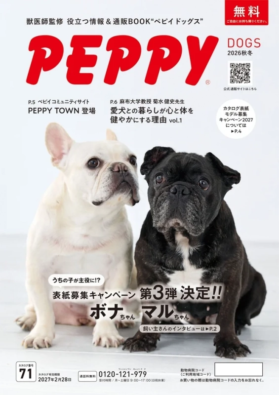 大チャンス到来！『PEPPY』カタログの顔になるのはキミだ！2027年度表紙モデル募集スタート！