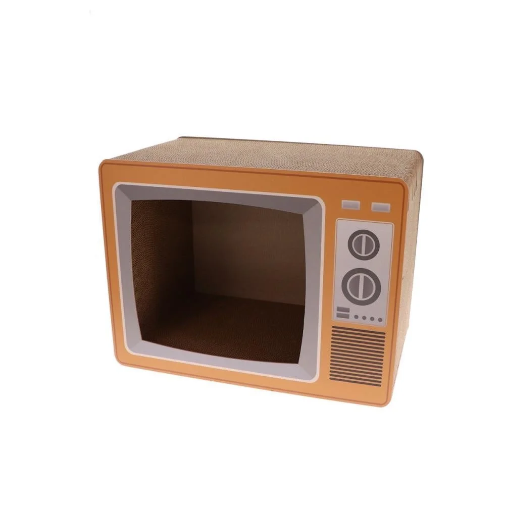 テレビ型爪とぎ