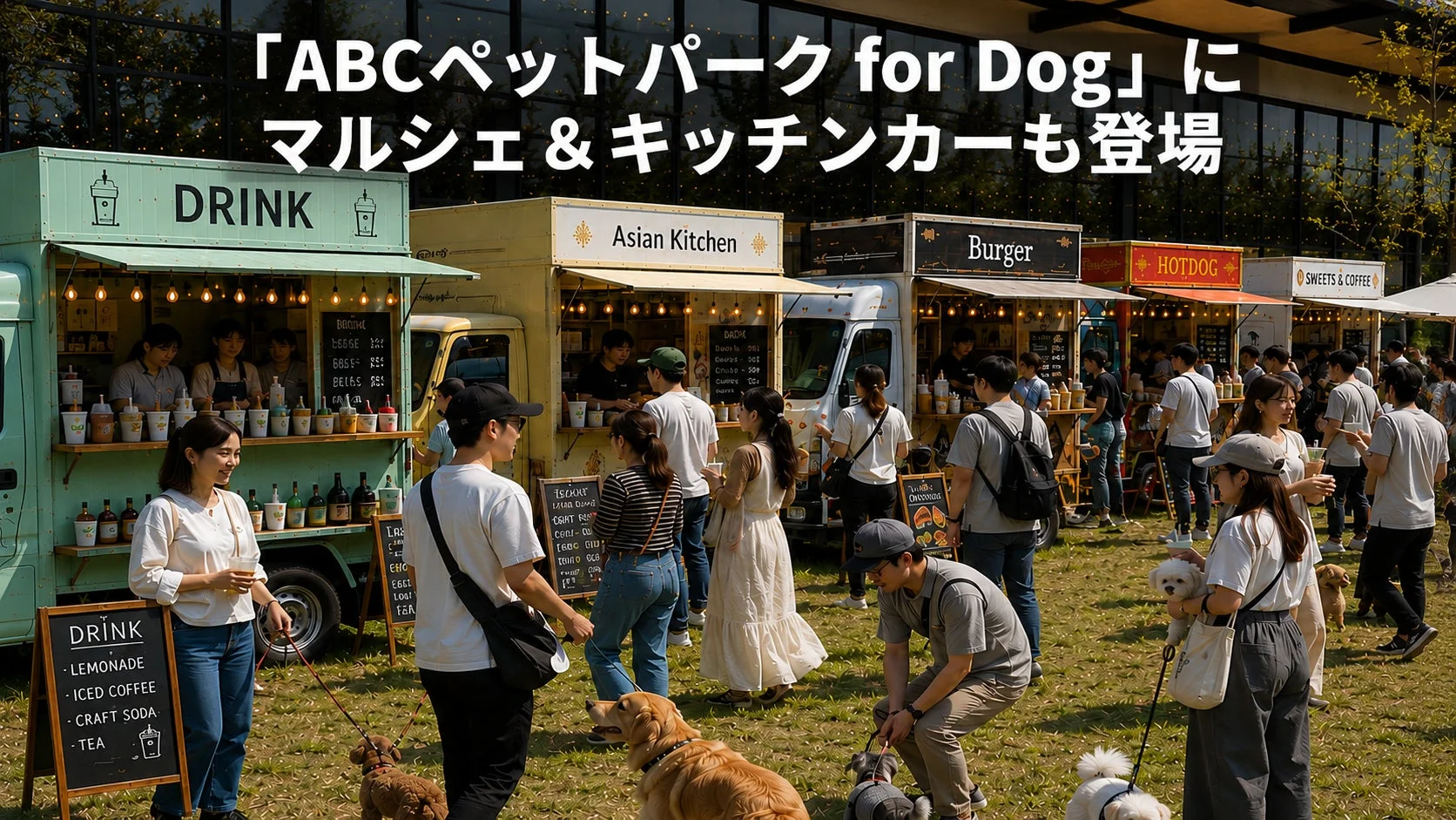 マルシェ&キッチンカーも登場