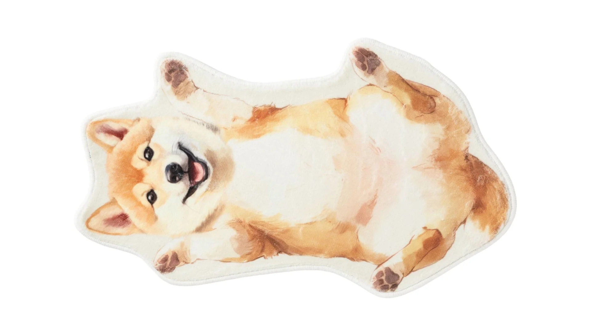 柴犬デザインマット