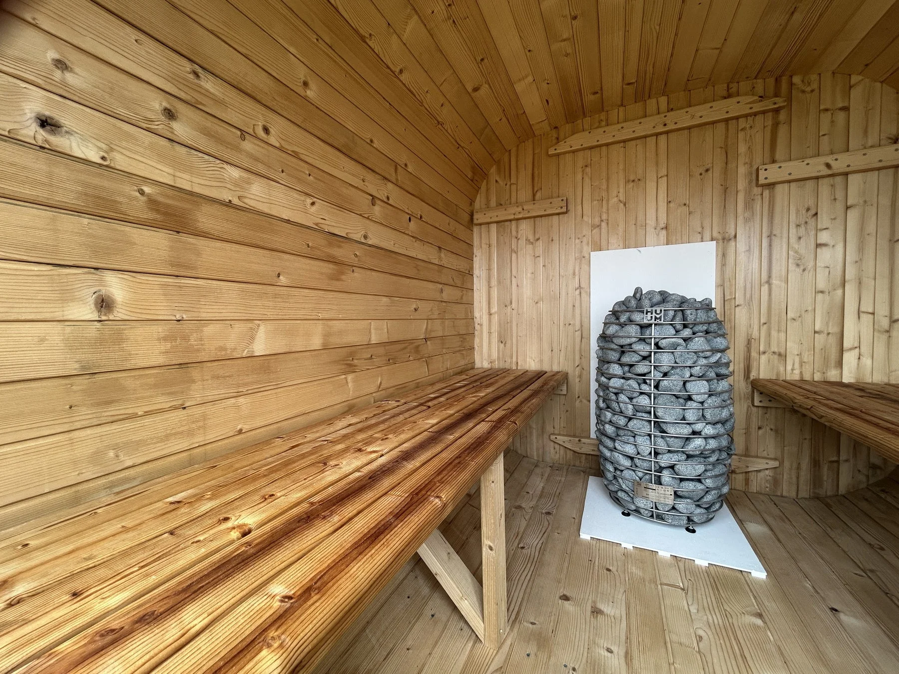 サウナの内部