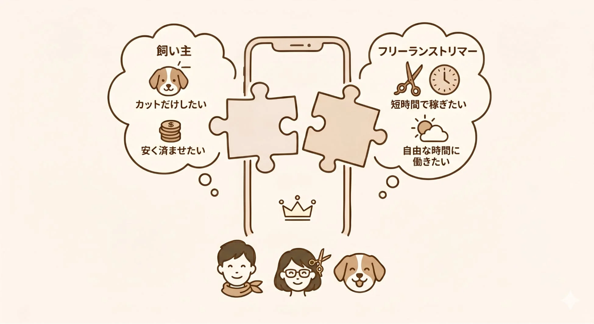 飼い主とフリーランストリマーのニーズ