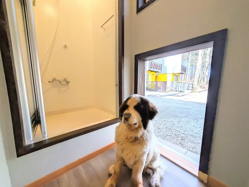 大型犬も宿泊できる客室イメージ