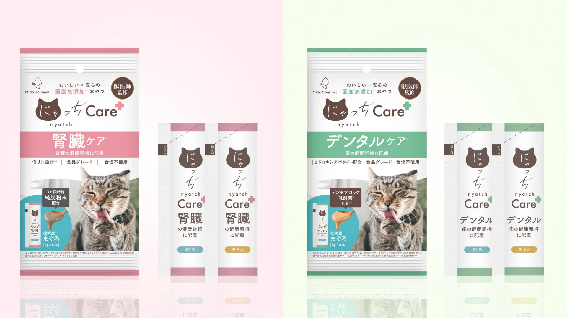 にゃっちCare+ 腎臓ケア、デンタルケア