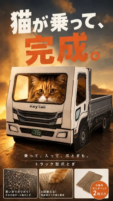 運転席がお気に入りの場所に