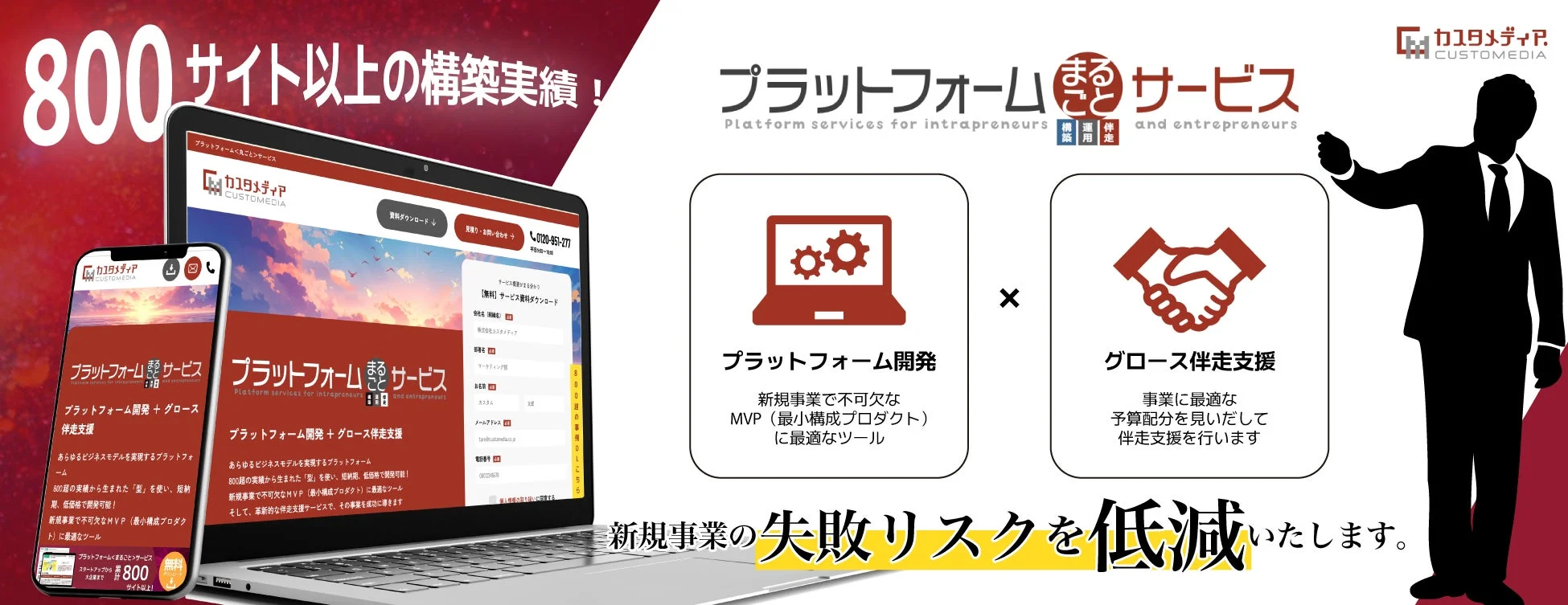 カスタメディアのプラットフォームサービス