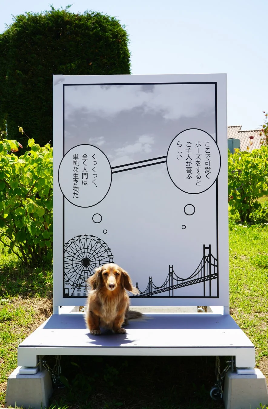 フォトスポット:看板